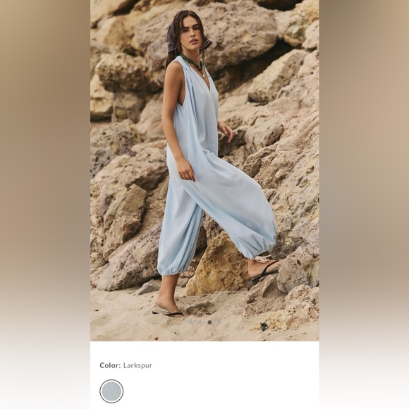 Free People Nautical Notions Jumpsuit - Picture 4 of 8